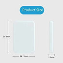 Carregador magnético banco de energia sem fio magnético pacote de bateria portatil.