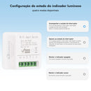 Interruptor Wi-Fi Inteligente WK-TD305F - Controle por Voz, App, Timer e Bluetooty.
