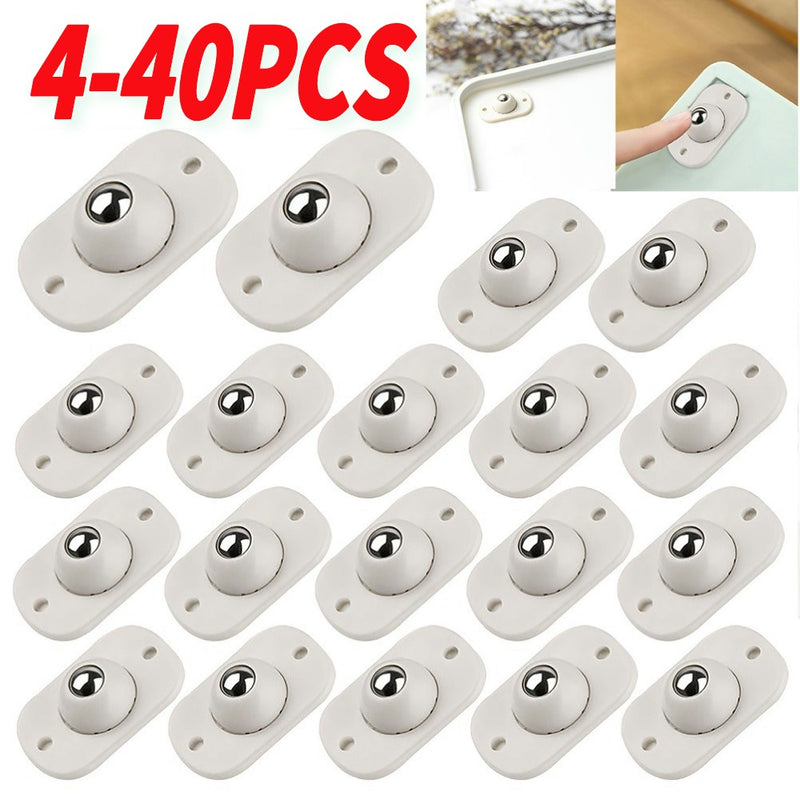 Rodízios Autoadesivos 360° — Transforme a forma como você organiza e move tudo dentro de casa