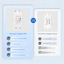 Interruptor Inteligente WiFi 16A TUYA - Controle por App, Voz e Temporizador.