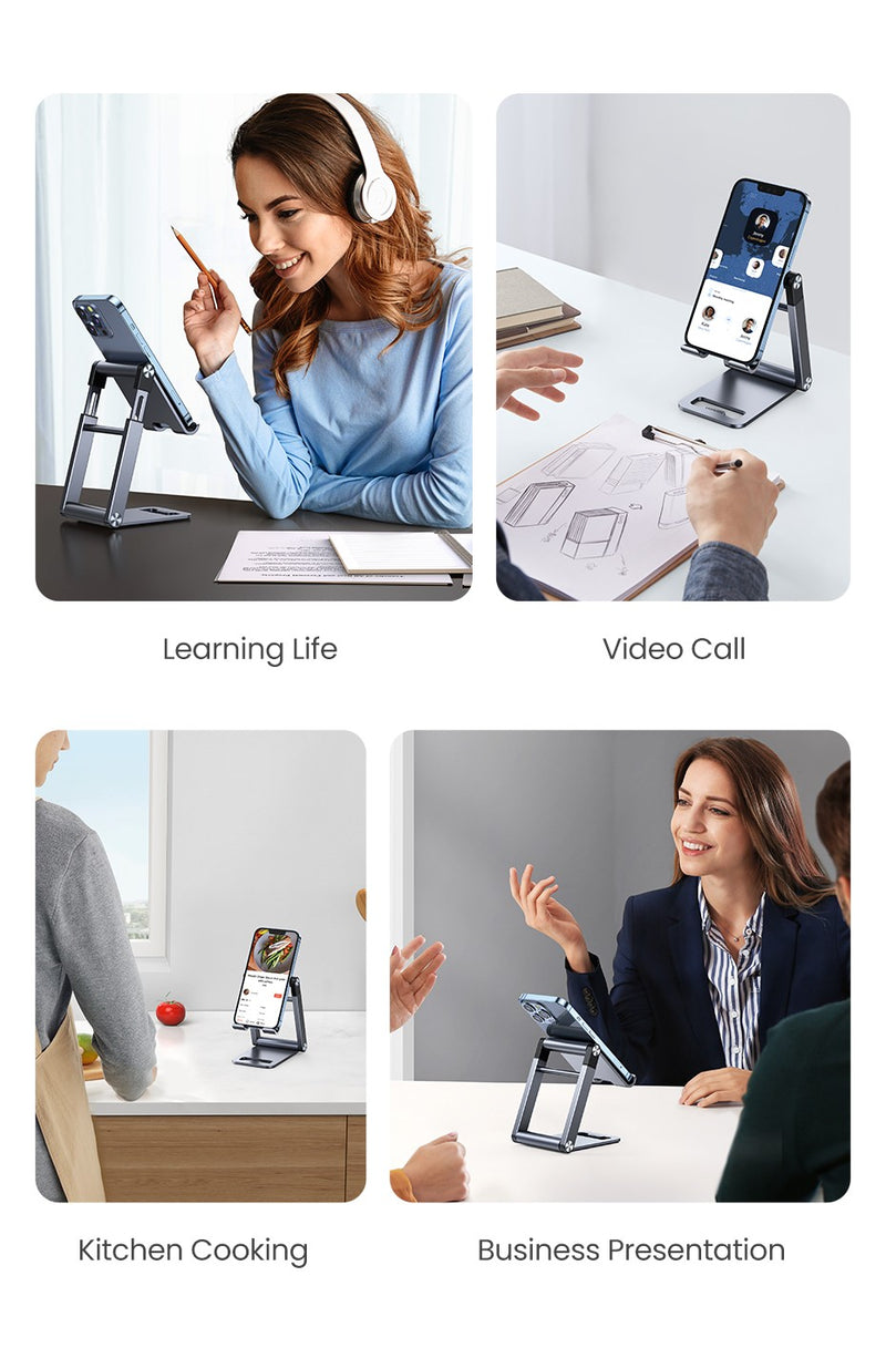 Ugreen suporte do telefone celular de alumínio suporte tablet suporte suporte d