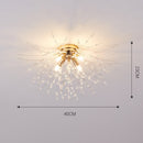 Moderno dandelion luz de teto decoração led lâmpadas teto para sala estar e quarto