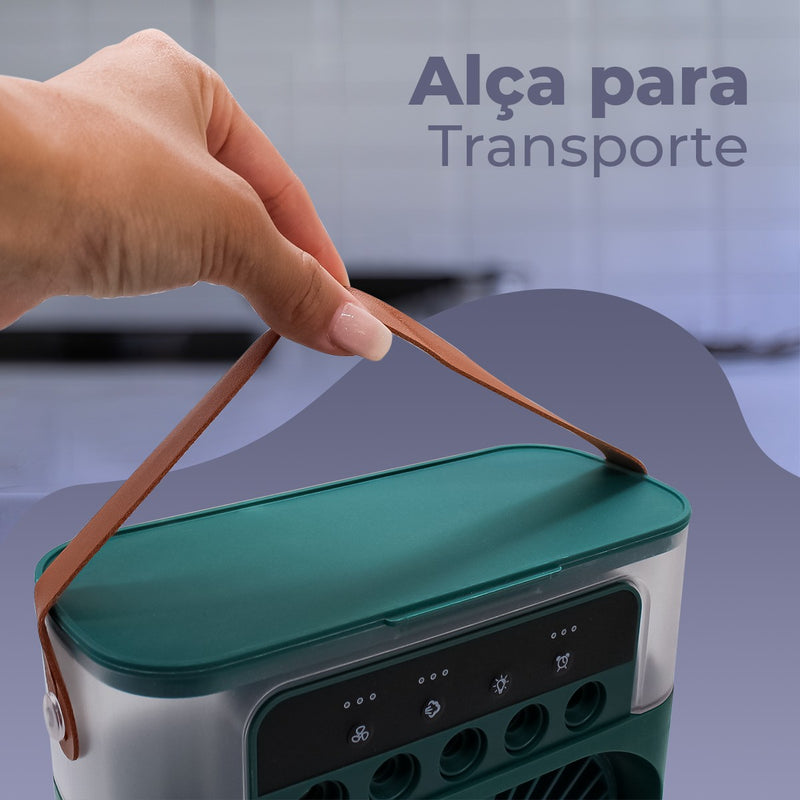 Mini Ar Condicionado Ventilador Umidificador Climatizador.