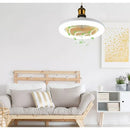 Ventilador De Teto Com Led Lâmpada Novo Com Controle Led 36W