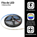 Fita Led 2835 Rolo 5 Metros 300leds Ip65 Dupla Face