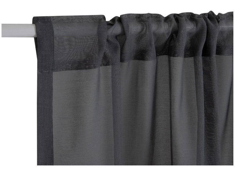 Cortina Lartex Voil Chumbo Lins 230x270cm