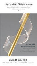 Nordic led luzes pingente iluminação interior iluminação para casa cabeceira