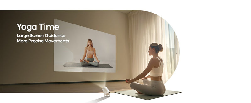 Projetor Magcúbico Android 11 290ANSI 720P 1080P 4K 180° Flexível BT5.0.