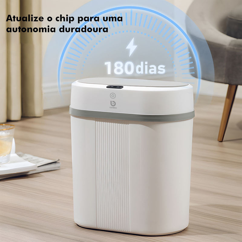 Lixeira Sensor Automático, Lixeira Banheiro, Lixeira Automática, Lixeira Para cozinha ou banheiro.