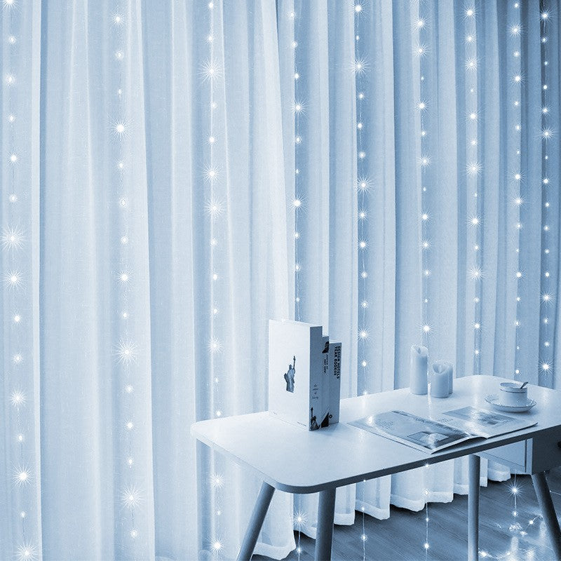 Cortina de LED USB LN002 — Iluminação Decorativa Para Transformar Seu Ambiente