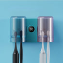 Yungchi esterilizador de escova de dentes sem fio doméstico suporte de escova de dentes.