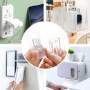 20 Peças Gancho Adesivo Dupla Face Transparente Sem pregos Furos Para banheiro, sala e cozinha.