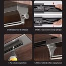 Cabide Retrátil Organizador De Roupas Calça E Camisa Tipo Gaveta Luxo 5245 Gra