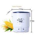 Mini panela de arroz elétrica para viagens