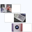 Yungchi esterilizador de escova de dentes sem fio doméstico suporte de escova de dentes.