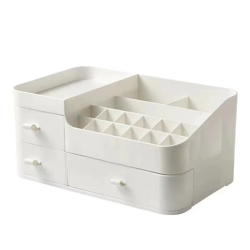 Caixa De Armazenamento De Maquiagem De Plástico, Prateleira De Cosméticos.