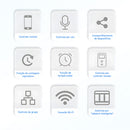 Interruptor Inteligente WiFi 16A TUYA - Controle por App, Voz e Temporizador.