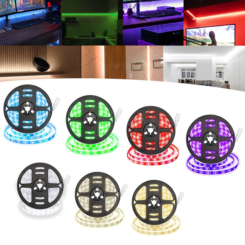 Fita Led 2835 Rolo 5 Metros 300leds Ip65 Dupla Face