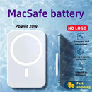 Carregador magnético banco de energia sem fio magnético pacote de bateria portatil.