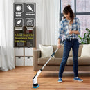 Escova de limpeza elétrica sem fio 9 em 1, esfregão de chuveiro ajustável