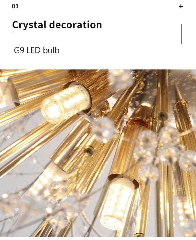 Moderno dandelion luz de teto decoração led lâmpadas teto para sala estar e quarto