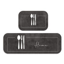 Kit Tapete de Cozinha 2 peças Home