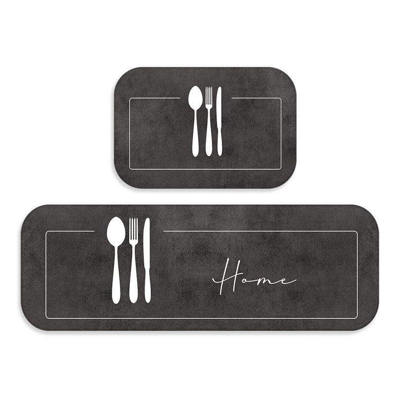 Kit Tapete de Cozinha 2 peças Home