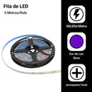 Fita Led 2835 Rolo 5 Metros 300leds Ip65 Dupla Face
