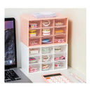 Gaveteiro Organizador Multiuso 9 Gavetas – Plástico Resistente, Escritório e quarto.