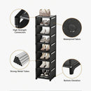 Sapateiro Desmontável Grande Espaço 5 Andares Organizadora Compacta de Tecido