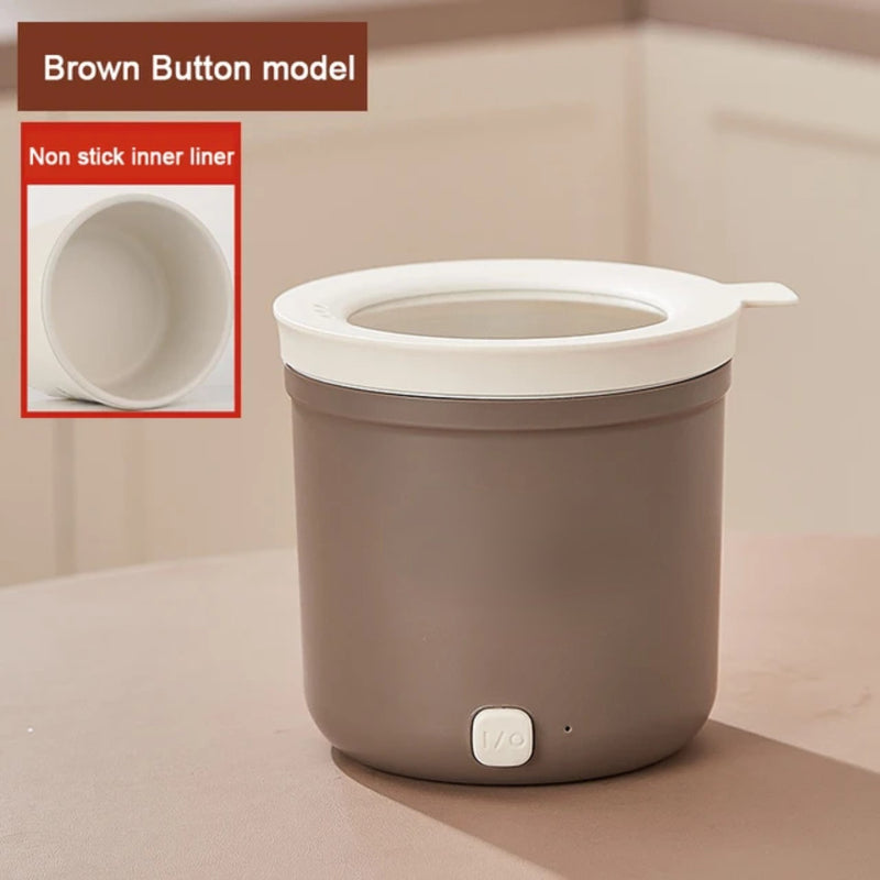 Mini panela de arroz multifuncional frigideira 1l macarrão panela ovo omelete f