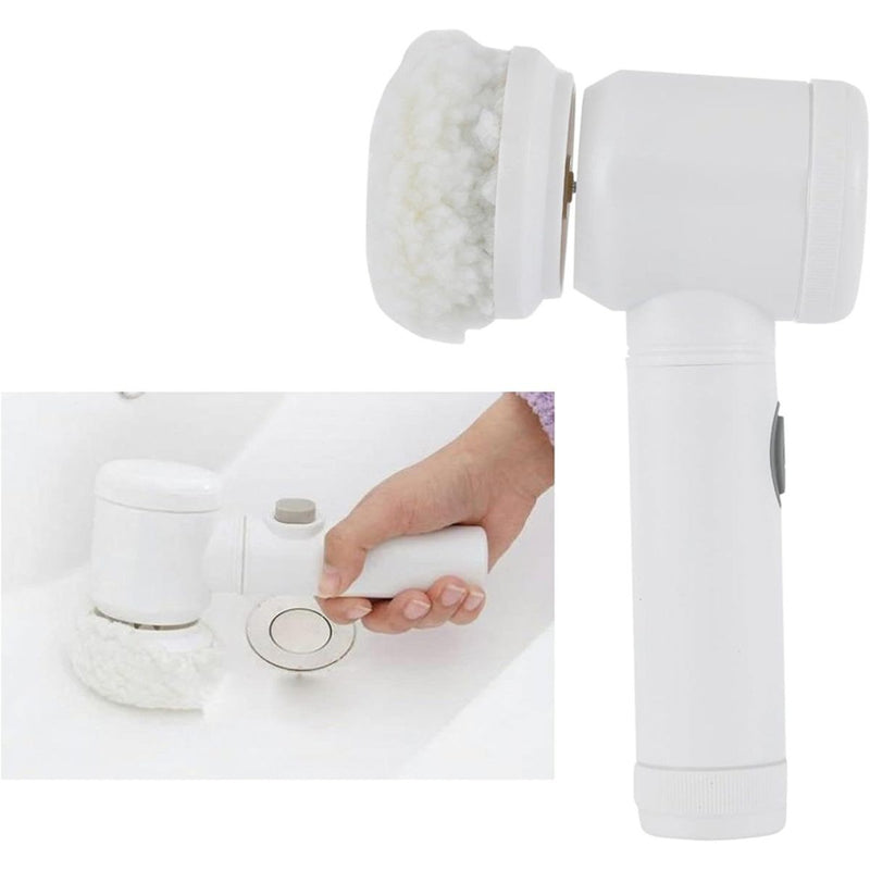 Escova Elétrica Rotativa para Limpeza 3 em 1 Ampla Utilização.