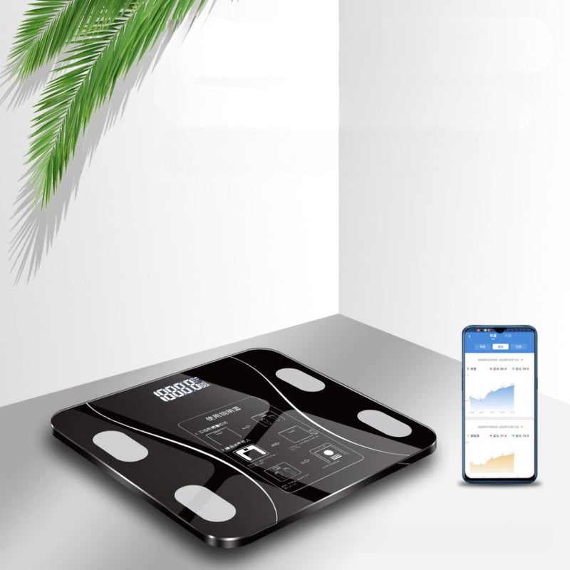 Balança Bioimpedancia Digital Bluetooth Corporal até 180kg Resultado Pelo Celu