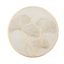 Conjunto 4 Peças Jogo Americano Cor Prata em Tecido Impermeavel Poliester.