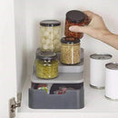 Organizador multiuso com 3 câmeras e bandas, grande capacidade, saco de armazenamento.