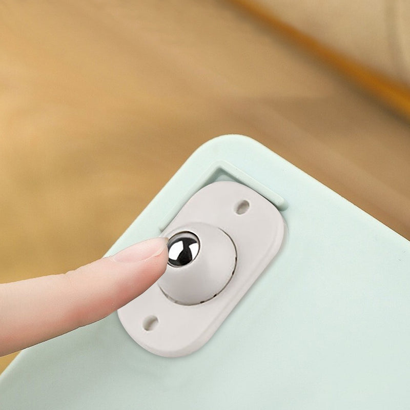 Rodízios Autoadesivos 360° — Transforme a forma como você organiza e move tudo dentro de casa