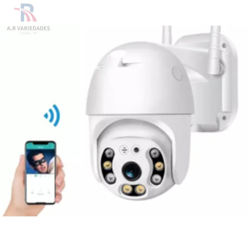 Câmera de Segurança Dome Icsee Full Ptz Hd 1080p inteligente