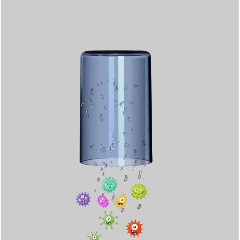 Yungchi esterilizador de escova de dentes sem fio doméstico suporte de escova de dentes.