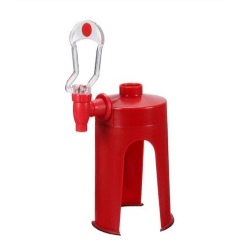 Dispenser Suporte Com Torneira Para Garrafas De Refrigerante E Bebidas Mini Bebe