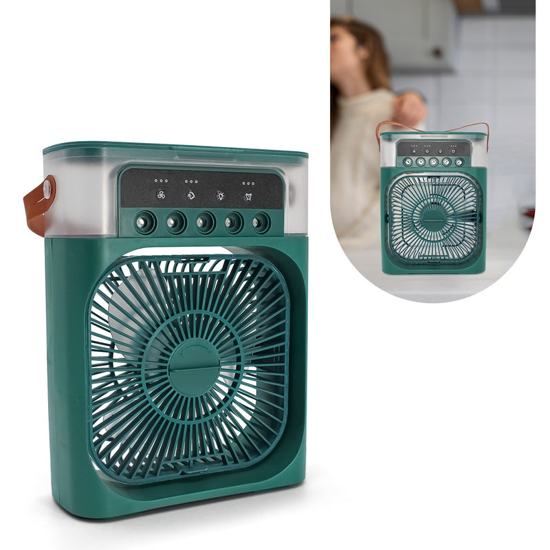 Mini Ar Condicionado Ventilador Umidificador Climatizador.