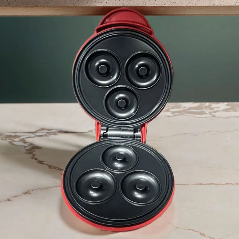 Mini Máquina de Café da Manhã OIMG — Waffle, Panqueca e Bolinhos Prontos em Minutos.