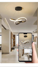 Nordic led teto pingente lâmpada sala de jantar corredor quarto sala estar