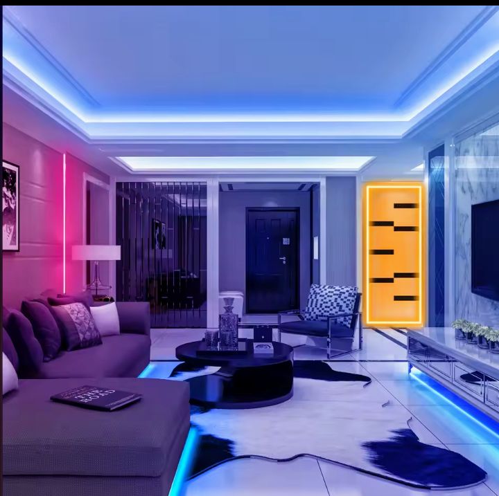 Fita LED RGB para Sala e Quarto – Várias Medidas + Controle Remoto