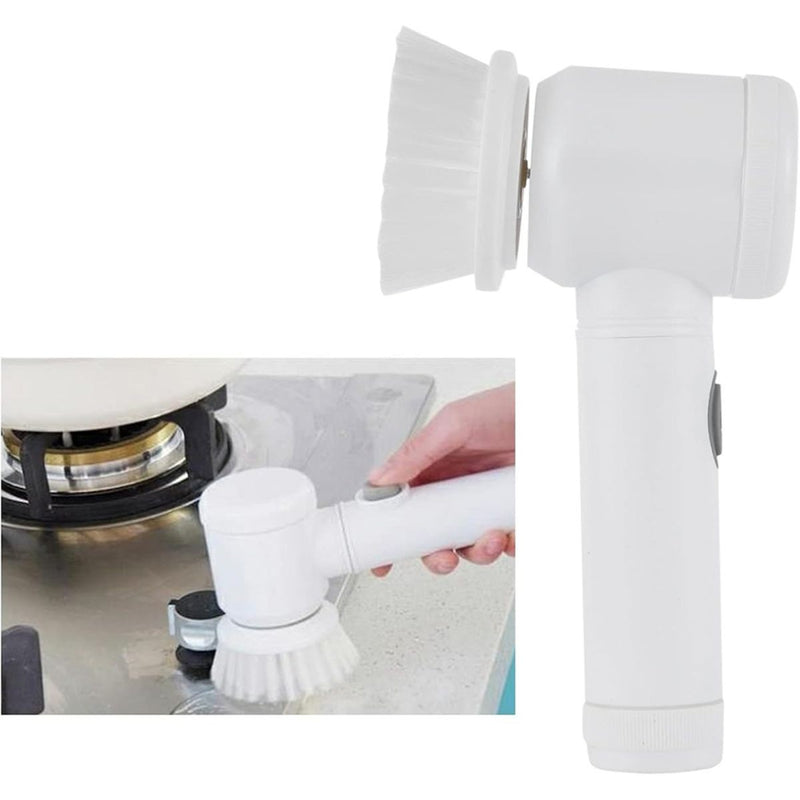 Escova Elétrica Rotativa para Limpeza 3 em 1 Ampla Utilização.