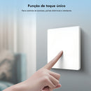 Interruptor Wi-Fi Inteligente WK-TD305F - Controle por Voz, App, Timer e Bluetooty.