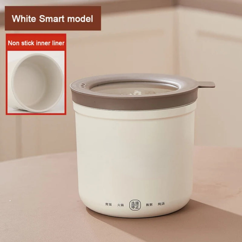 Mini panela de arroz multifuncional frigideira 1l macarrão panela ovo omelete f