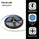 Fita Led 2835 Rolo 5 Metros 300leds Ip65 Dupla Face