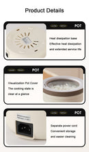 Mini panela de arroz multifuncional frigideira 1l macarrão panela ovo omelete f