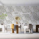 Papel de Parede Autoadesivo Vinílico Mármore Branco Dourado Marmorizado Pedra