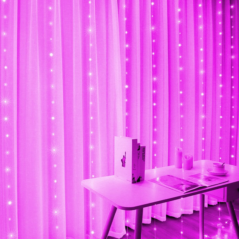 Cortina de LED USB LN002 — Iluminação Decorativa Para Transformar Seu Ambiente